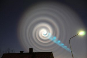 Bad Astronomy | Another spiral “UFO” lights up the sky. And it IS a