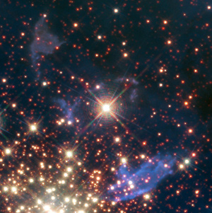 Hubble sees spectacular star birth and death