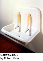 Untitled, 1999, by Robert Gober