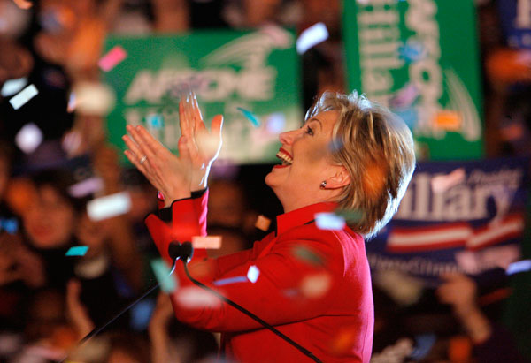 Hillary Clinton.