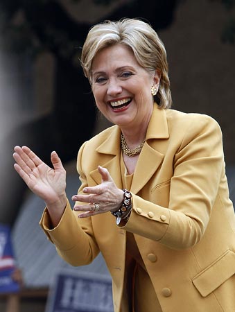 Hillary Clinton.