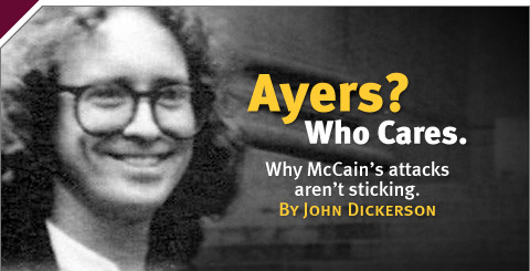 Politics: Ayers? Who Cares