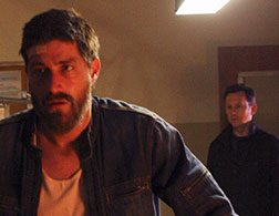 Matthew Fox and Michael Emerson in Lost. Click image to expand.