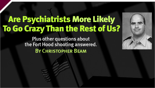 Explainer: Are Psychiatrists More Likely To Go Crazy Than the Rest of Us?