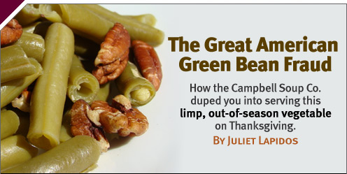 Food: The Great American Green Bean Fraud