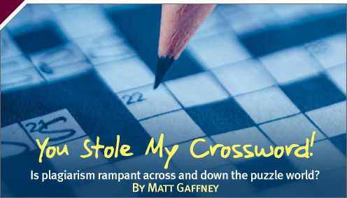Gaming: You Stole My Crossword