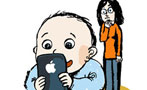 Kid Won't Shut Up? Give Him Your iPhone.
