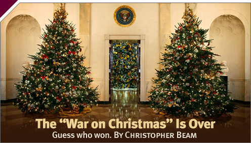 Politics: The “War on Christmas” Is Over