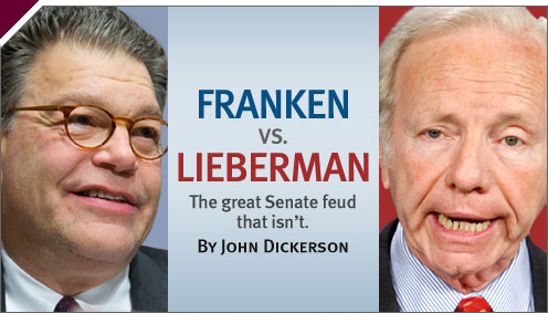Politics: Franken vs. Lieberman