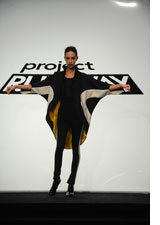 Project Runway winning outfit courtesy Lifetime Television. All rights reserved.