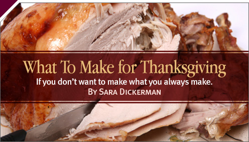 Holidays: What To Make for Thanksgiving