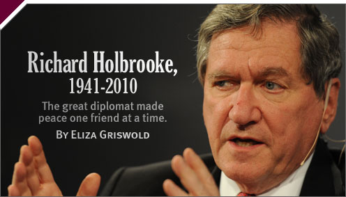 Obit: Richard Holbrooke, 1941-2010