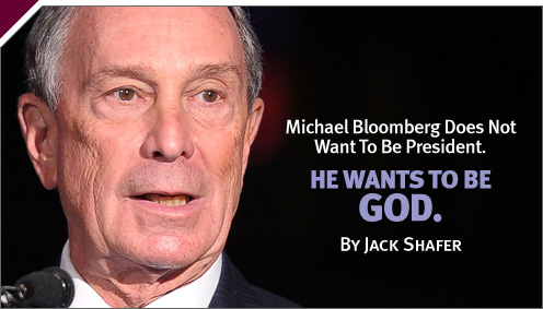 Press Box: Michael Bloomberg Does Not Want To Be President