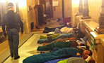 What It's Like To Spend the Night With the Protesters in Wisconsin's Capitol