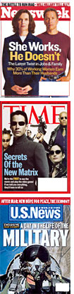 Newsweek, Time, and U.S. News & World Report