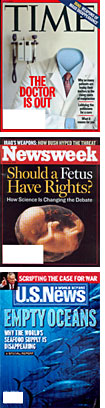 Newsweek, Time, and U.S. News & World Report