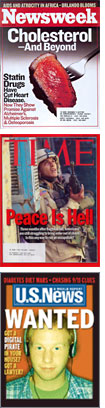 Newsweek, Time, and U.S. News & World Report