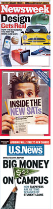 Newsweek, Time, and U.S. News & World Report