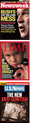 Newsweek, Time, and U.S. News & World Report