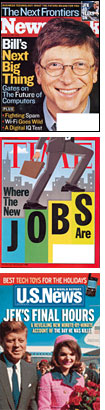 Newsweek, Time, and U.S. News & World Report