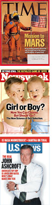 U.S. News & World Report, Time, and Newsweek