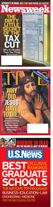 Newsweek, Time, and U.S. News & World Report