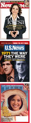 Newsweek, U.S. News & World Report, and Time