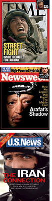 Time, Newsweek, U.S. News & World Report