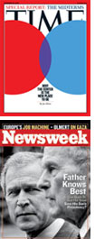 Time and Newsweek.