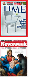 Time and Newsweek.