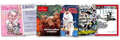 Magazine Covers.
