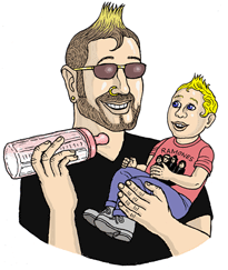 Illustration by Mark Alan Stamaty. Click image to expand.