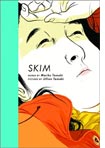Skim, by Mariko Tamaki (author) and Jillian Tamaki (illustrator)
