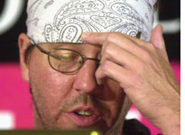 David Foster Wallace in 2002. Click image to expand.