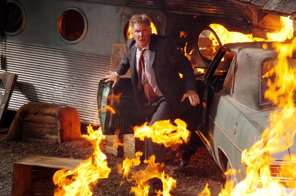 Harrison Ford in a scene from Firewall.