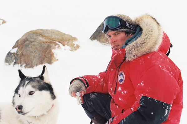Old Jack and Paul Walker in Eight Below.