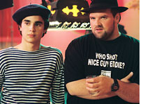 Max Minghella as Jerome and Ethan Suplee as Vince in Art School Confidential. Click image to expand.