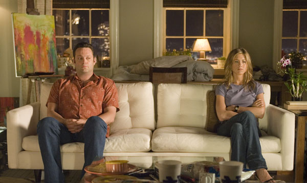 Vince Vaughn and Jennifer Aniston in The Break-Up.