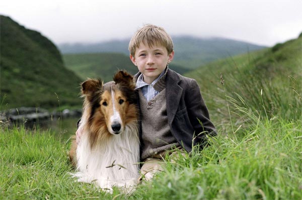 Mason as Lassie and Jonathan Mason as Joe Carraclough.