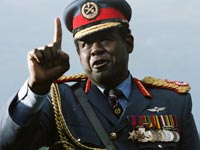 Forest Whitaker in The Last King of Scotland. Click image to expand.