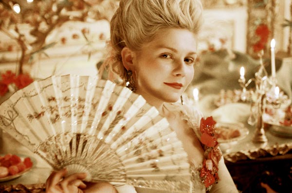 Kirsten Dunst in Marie Antoinette.