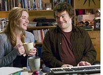 Kate Winslet and Jack Black in The Holiday. Click image to expand.