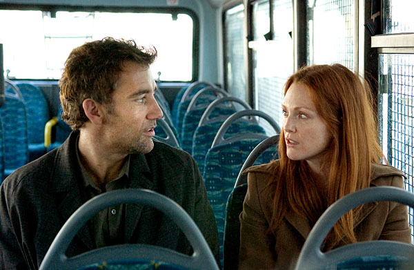 Clive Owen and Julianne Moore in Children of Men.