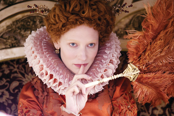 Cate Blanchett in Elizabeth: The Golden Age.