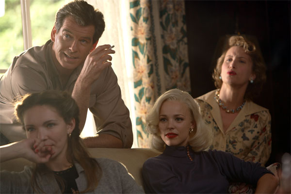 Pierce Brosnan and Rachel McAdams in Married Life.