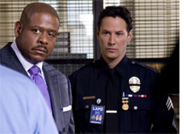 Forest Whitaker and Keanu Reeves in Street Kings. Click image to expand.