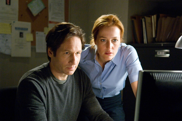 David Duchovny and Gillian Anderson in The X-Files: I Want To Believe.