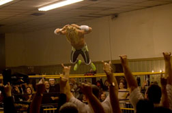 Mickey Rourke in "The Wrestler"