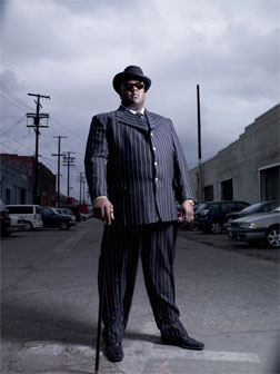 Jamal Woolard as Biggie Smalls.