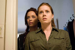 Emily Blunt and Amy Adams in “Sunshine Cleaning.” Photo from Overture Films